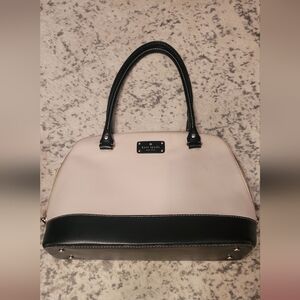 Kate Spade Black and White Satchel Bigger One